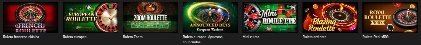 Ruleta en vivo en Casino770